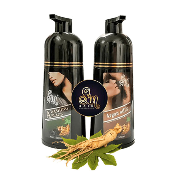 Dầu gội Sin Hair là sản phẩm chất lượng hỗ trợ phủ bạc và phục hồi trường hợp tóc bị hư tổn