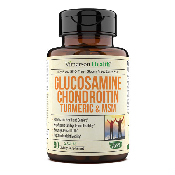 Glucosamine với Chondroitin Turmeric MSM Boswellia hỗ trợ sự hoạt động của khớp, giúp khớp hoạt động thoải mái, linh hoạt
