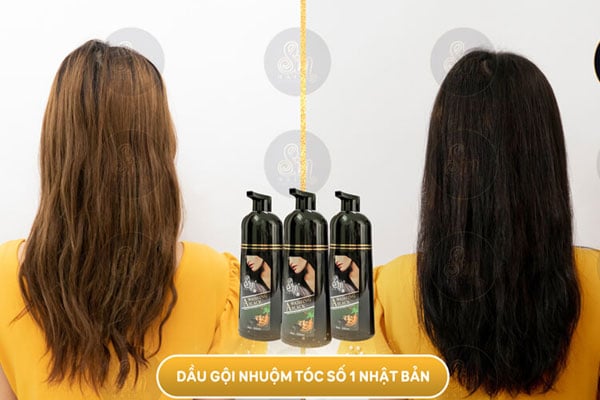 Sau khi dùng dầu gội này, bạn sẽ không phải lo lắng về vấn đề chăm sóc tóc khô, xơ, gãy rụng như khi nhuộm hóa chất