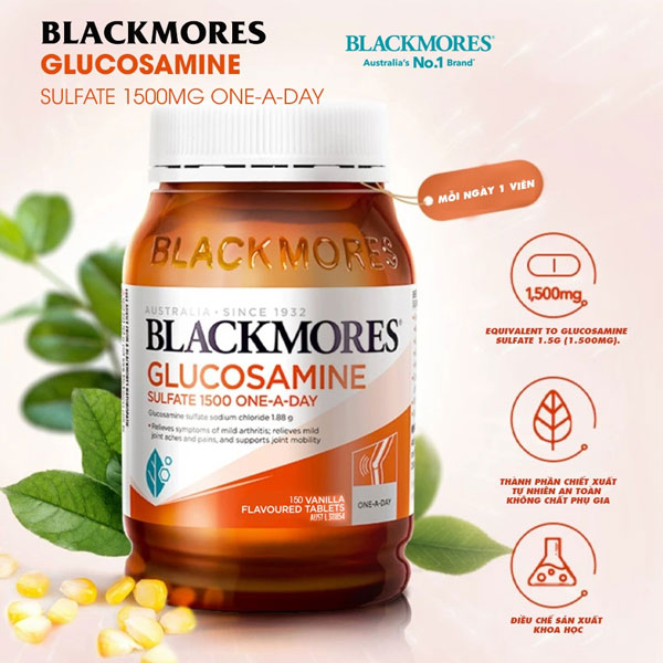 Glucosamine là yếu tố quan trọng cho sụn của chúng ta và là tiền chất của các chất được biết đến như glycosaminoglycans