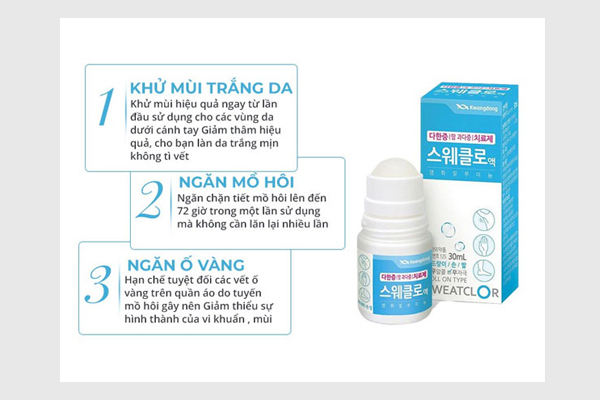 Lăn nách Kwangdong mang đến nhiều lợi ích cho người sử dụng