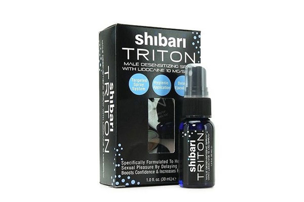 Thuốc xịt chống xuất tinh sớm Shibari Triton Thuốc xịt chống xuất tinh sớm Shibari Triton
