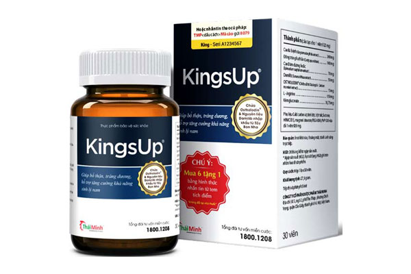 Viên uống KingsUp là dòng sản phẩm sinh lý dành cho nam giới