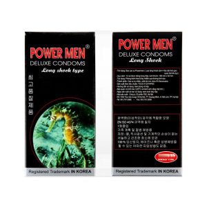 Bao cao su Power Men cá ngựa đen