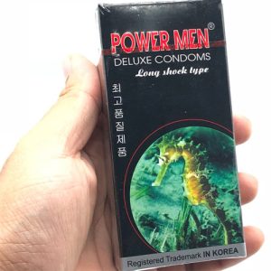 Bao cao su Power Men cá ngựa đen